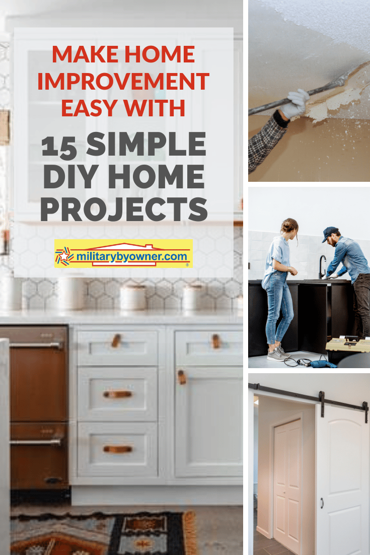 15 Simple DIY Projects to Make Home Improvement Easy